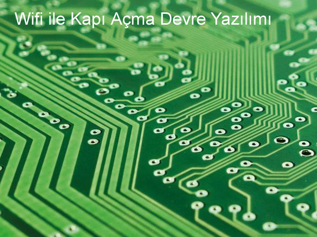 Wifi ile Kapı Açma Devresi
